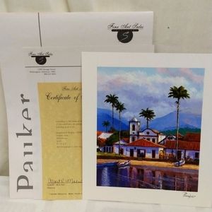 Alex Pauker, Reflections 2002 Serio lithograph